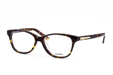 COBRA CA1207-DEMI Brille Damen Braun Kunststoff Frontgröße 140mm