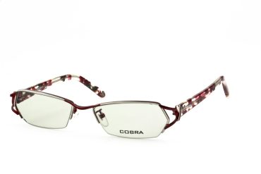 COBRA CM1101-C21 Brille Damen Rot Kunststoff & Stahl Frontgröße 139mm