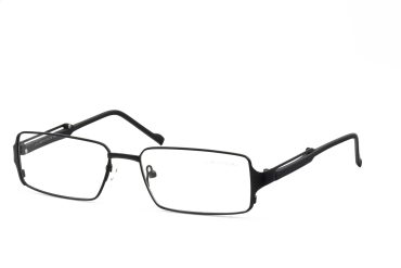 L.A.Cool LA9119-C1 Brille Herren Schwarz Kunststoff & Kunststoff Flex Frontgröße 135mm