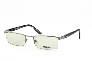 COBRA CM1005-A-SILVER Brille Herren Silber Kunststoff & Stahl Frontgröße 143mm