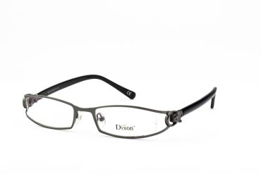 Dixon D9198-GUN Brille Damen Anthrazit Kunststoff & Stahl Frontgröße 134mm