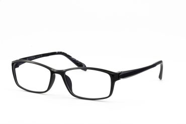Top-Brille Collection 2056-C6 Brille Damen Schwarz Kunststoff Flex Frontgröße 137mm