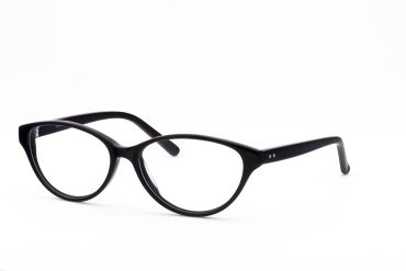 Top-Brille Collection L2-C1 Brille Damen Schwarz Kunststoff Frontgröße 135mm