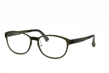 Top-Brille Collection 2003-C10 Brille Damen Grün Kunststoff Flex Frontgröße 135mm