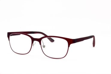 Top-Brille Collection 2008A-C7 Brille Damen Rot Kunststoff Flex Frontgröße 130mm
