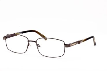 Top-Brille Collection HR10001-C3 Brille Herren Braun Stahl Frontgröße 137mm
