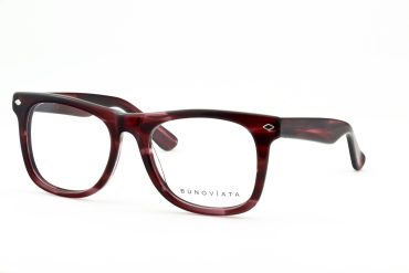 Bunoviata B4004-C3 Brille Unisex Rot Kunststoff Frontgröße 145mm