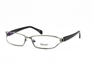 Dixon D9208-SILVER Brille Damen Silber Kunststoff & Stahl Frontgröße 135mm