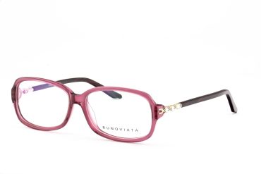 Bunoviata B14037-C1 Brille Damen Lila/Pink Kunststoff Frontgröße 130mm