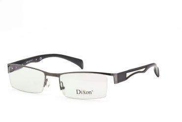 Dixon D9252-GUN Brille Herren Anthrazit Kunststoff Flex & Stahl Frontgröße 133mm