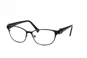 L.A.Cool LA9269-C1 Brille Damen Schwarz Kunststoff & Stahl Frontgröße 130mm