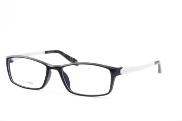 Top-Brille Collection 2055-C7 Brille Unisex Schwarz Kunststoff Flex Frontgröße 148mm