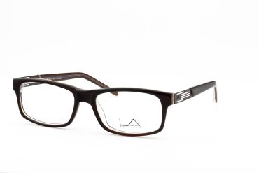 L.A.Cool LA9274-C2 Brille Unisex Braun Kunststoff & Stahl Frontgröße 135mm