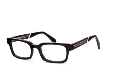 Eyecroxx EC3A308-C1 Brille Herren Schwarz Holz & Kunststoff Frontgröße 134mm