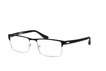 Eyecroxx EC3M305-C1 Brille Herren Schwarz Kunststoff Flex & Stahl Frontgröße 134mm