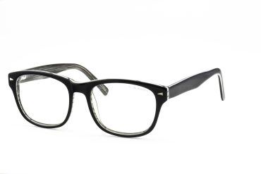 L.A.Cool LA1404-C1 Brille Damen Schwarz Kunststoff Frontgröße 134mm