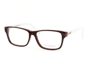 Saintemario SM2063-C207 Brille Damen Rot Kunststoff Frontgröße 137mm