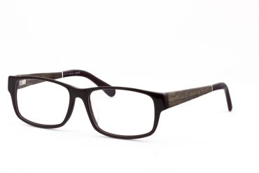 Top-Brille Collection D2021-C4 Brille Unisex Braun Holz & Kunststoff Frontgröße 135mm