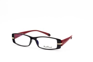 Top-Brille Collection BF1022-P1 Brille Damen Schwarz Kunststoff Frontgröße 134mm