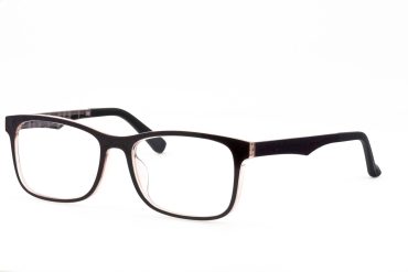 Top-Brille Collection 2131-C3 Brille Damen Schwarz Kunststoff Flex Frontgröße 130mm