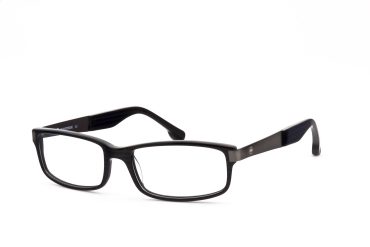 Eyecroxx EC3A280-C2 Brille Herren Schwarz Kunststoff & Stahl Frontgröße 132mm