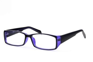 Top-Brille Collection 8076-1-BLACK Brille Unisex Lila/Pink Kunststoff Frontgröße 141mm