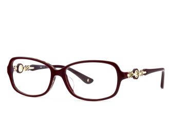 Eavoux 1619-C4 Brille Damen Rot Kunststoff & Stahl Frontgröße 134mm