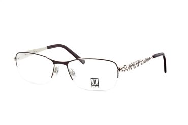 Jette 7502 C1 Brille Damen Rot Stahl & Stahl Flex Frontgröße 130mm