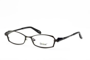 Dixon D9098-GRAY-GUN Brille Damen Braun Alu & Stahl Frontgröße 144mm