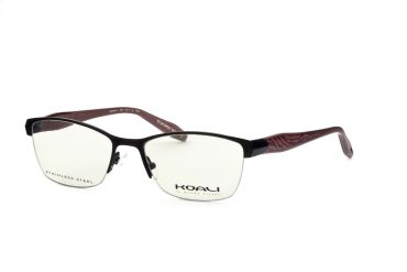 Koali 7493-NP030 Brille Damen Schwarz Kunststoff & Stahl Frontgröße 127mm