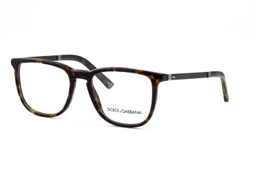 DOLCE & GABBANA DG-3216-502 52 Brille Herren Braun Kunststoff & Kunststoff Flex Frontgröße 138mm