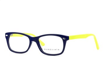 Bunoviata B2011-C3 Brille Unisex Blau Kunststoff Frontgröße 130mm