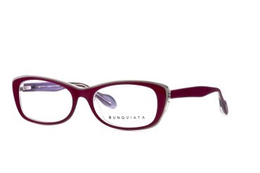 Bunoviata B14058-C2 Brille Damen Lila/Pink Kunststoff Frontgröße 135mm