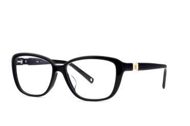 Eavoux 1617-C1 Brille Damen Schwarz Kunststoff Frontgröße 129mm