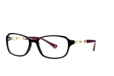 Eavoux 1613-C2 Brille Damen Schwarz Kunststoff & Stahl Frontgröße 133mm