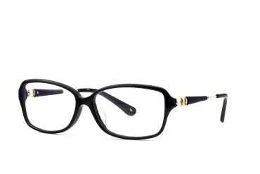 Eavoux 1618-C3 Brille Damen Schwarz Kunststoff Frontgröße 133mm