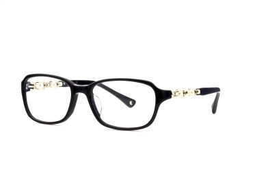 Eavoux 1613-C1 Brille Damen Schwarz Kunststoff & Stahl Frontgröße 133mm