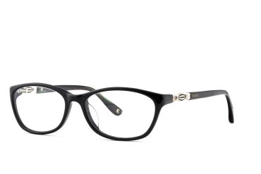 Eavoux 1609-C1 Brille Damen Schwarz Kunststoff Frontgröße 130mm