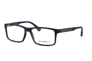 Emporio Armani EA-3038-5065 54 Brille Herren Blau Kunststoff Frontgröße 139mm
