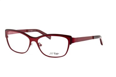 J.F.Rey JF2554-C 3035 Brille Damen Rot Stahl & Stahl Flex Frontgröße 138mm