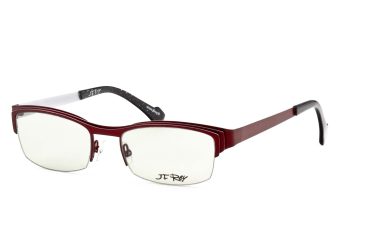 J.F.Rey JF2616-C 3010 Brille Damen Rot Stahl & Stahl Flex Frontgröße 137mm