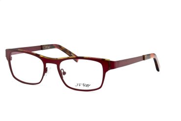 J.F.Rey JF2552-C 3090 Brille Damen Rot Stahl & Stahl Flex Frontgröße 138mm