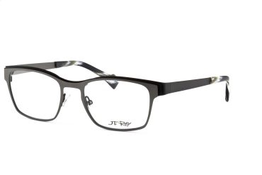 J.F.Rey JF2617-C 0500 Brille Unisex Grau Stahl & Stahl Flex Frontgröße 140mm