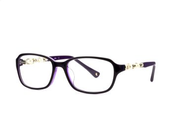 Eavoux 1613-C5 Brille Damen Lila/Pink Kunststoff Frontgröße 133mm