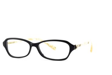 Eavoux 1603-C1A Brille Damen Schwarz Kunststoff Frontgröße 138mm