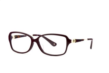 Eavoux 1618-C6 Brille Damen Rot Kunststoff Frontgröße 133mm