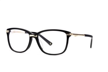 Eavoux 1615-C1 Brille Damen Schwarz Kunststoff & Stahl Frontgröße 135mm