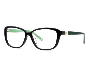 Eavoux 1617-C2 Brille Damen Schwarz Kunststoff Frontgröße 129mm