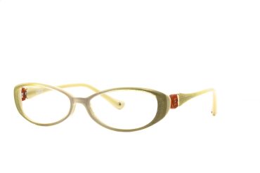 Eavoux 1605-C4 Brille Damen Gelb Kunststoff Frontgröße 137mm