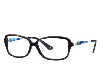 Eavoux 1618-C5 Brille Damen Blau Kunststoff Frontgröße 133mm